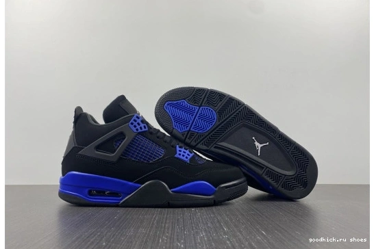 4 THUNDER RETRO CT8527-018 CT8527-018 BLUE JORDAN AIR 0421